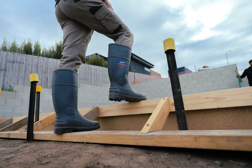 Lifestyle 4 image of Blundstone Gumboot Series #028 in Grey