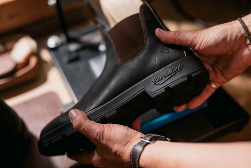 Lifestyle Men 2 image of Blundstone Men's Originals #500 in Stout Brown