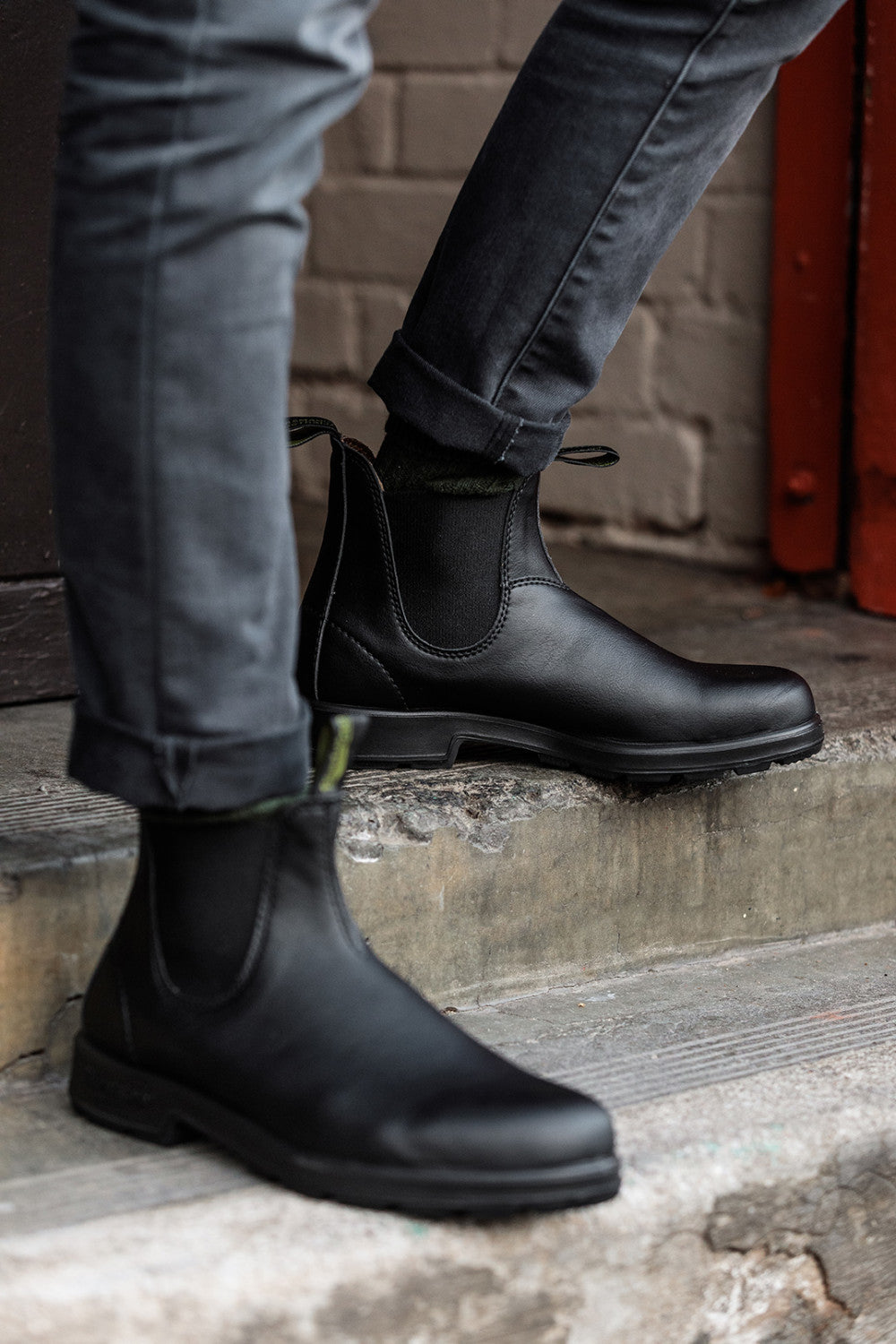 Black Vegan Vegan Boots, Men's Originals 2115 - Blundstone New Zealand
