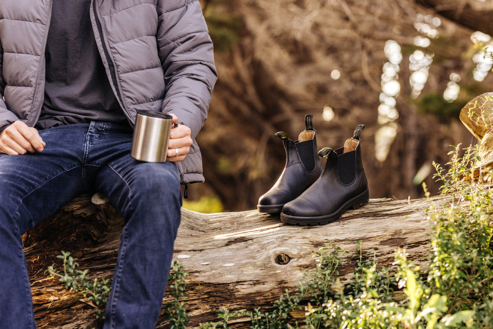 Black Vegan Vegan Boots, Men's Originals 2115 - Blundstone New Zealand