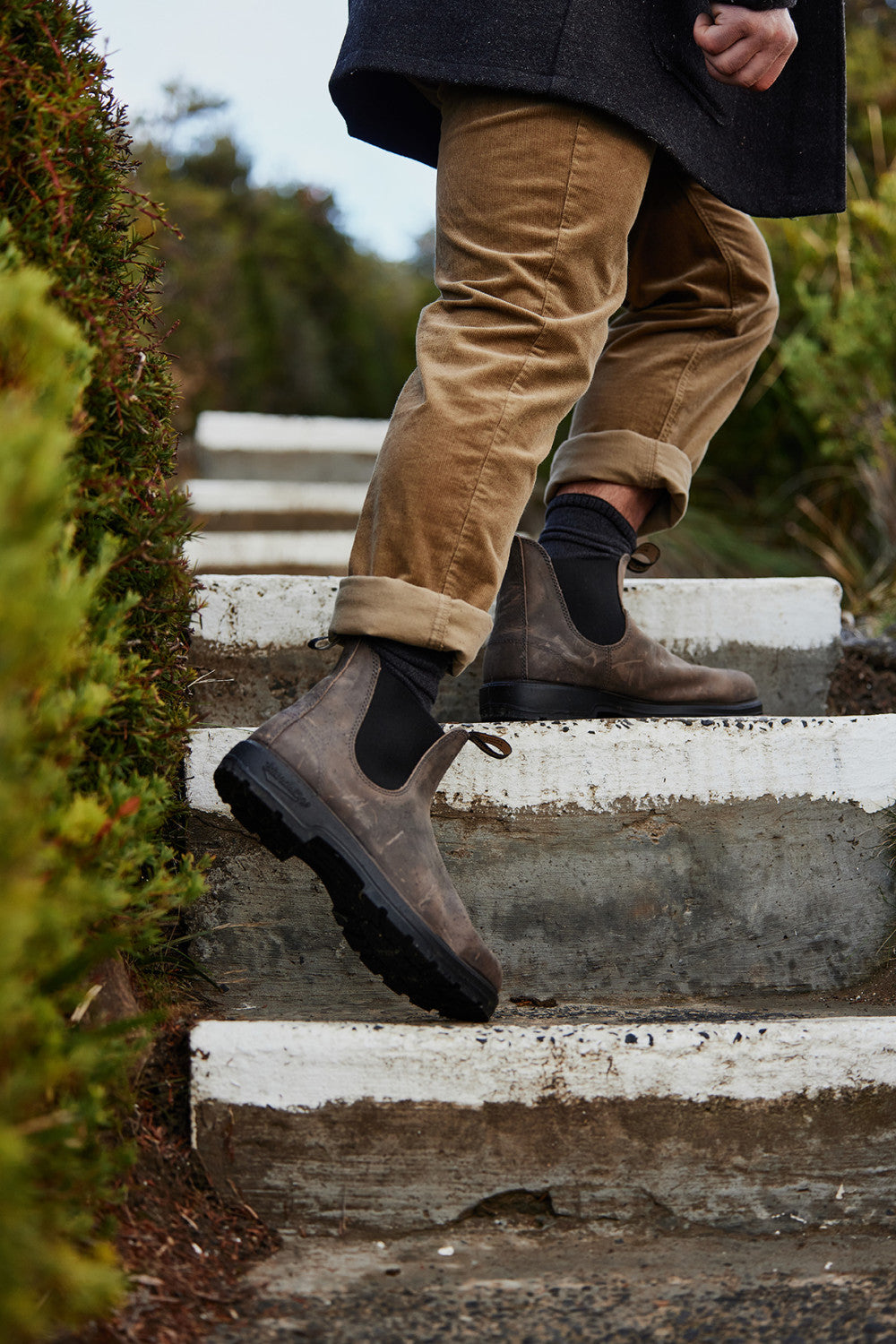 Clay Premium Leather Chelsea Boots, Men's Classics 2446