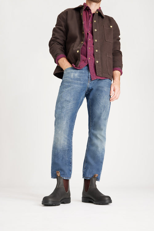 Lifestyle Men 1 image of Blundstone Men's Originals #500 in Stout Brown