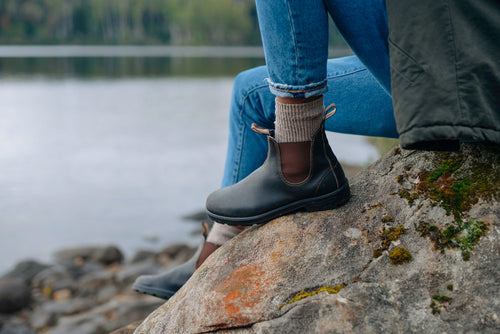 Lifestyle Men 7 image of Blundstone Men's Originals #500 in Stout Brown