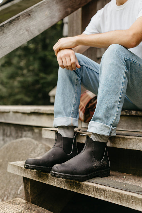 Lifestyle Men 10 image of Blundstone Men's Originals #510 in Black