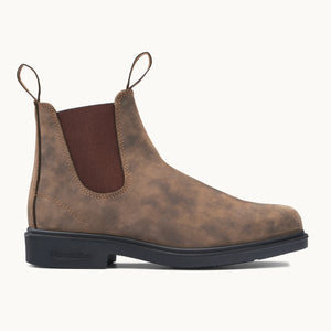 Rustic Brown Leather Chelsea Boots, Women's Dress 1306 - Blundstone New Zealand Rustic Brown Leather Chelsea Boots, Women's Dress 1306 - Blundstone New Zealand